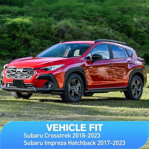 Image of Nilight Vent Window Visors for Subaru Crosstrek 2018-2023, in-Channel 4PCS