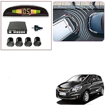 UniPearl -Black Car Parking Reverse Sensors (Set of 4) for - Sail UVA