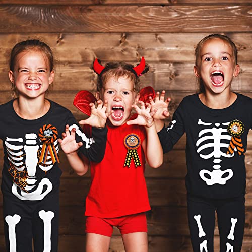 Sumind SUMIND-79 Halloween Award Ribbons Halloween Award Party Spooky Favor Party Costume Contest Prize Awards Ribbons Witch Ghost Bats Skeleton Pumpkin Trick Or Treat Prize Award Ribbons Buttons Pins thumb #5