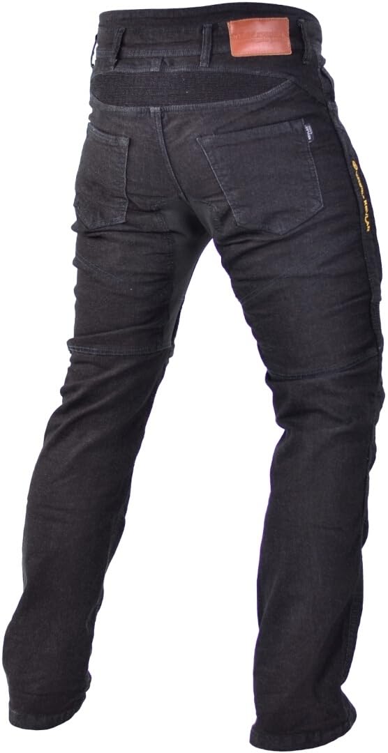 Trilobite Parado Doublelayer Motorrad Jeans, schwarz, 38/32