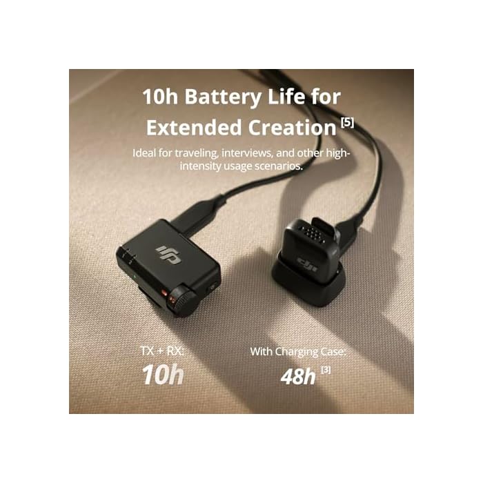DJI Mic Mini Wireless Microphone for Camera/iPhone/Android - Image 5