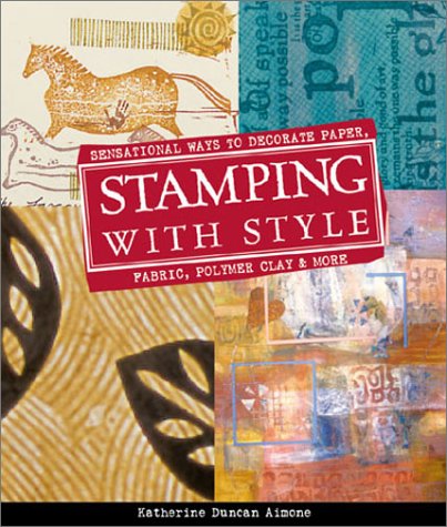 Ouvrage Stamping With Style pour l'apprentissage du tamponnage décoratif papier