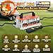 25 Amp 36 Volt Golf Cart Battery Charger for EZGO TXT, IP67 Waterproof, Fully Automatic Golf Cart Charger 36 Volt EZGO Smart Fast Charging with D Style Plug, 16Ft Cable, for Lead-Acid Batteries