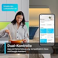 Tapo TP-Link LED Strip 5M, Wifi LED Streifen, 16 Mio. Farben, dimmbar, APP Steuerung, schneidbar, kompatibel mit Amazon Alexa, Hey Google, kein Hub notwendig, energiesparend L900-5 – Ansicht 5