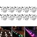Produktbild 10 Stück RGB LED Einbaustrahler led Bodeneinbauleuchte IP67 wasserdicht 0.5W Ø30mm led Einbauleuchte Terrasse Küche Garten Led Lampe