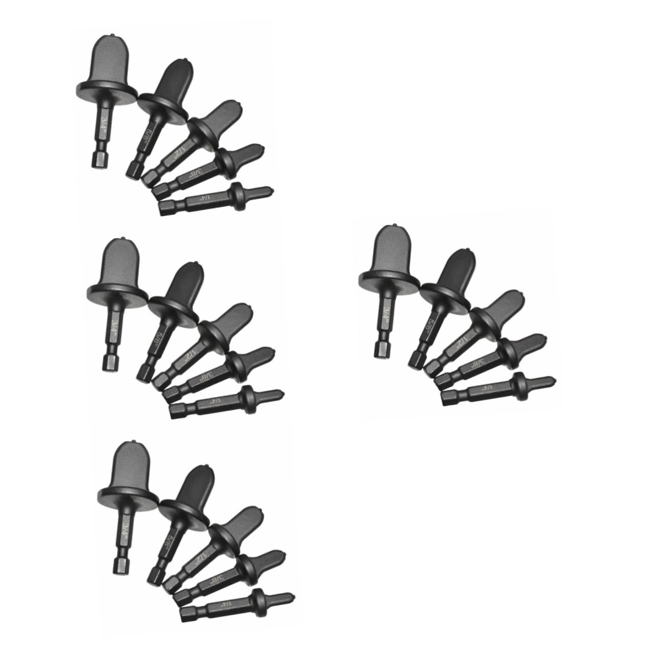 Uonlytech 20piezas Herramienta De Abocardado Para Tubos De Cobre Expansor De Tubo Hvac Accesorios De Estampación De Cobre Kit Compacto y Portátil Para Reparación De Sistemas De Aire