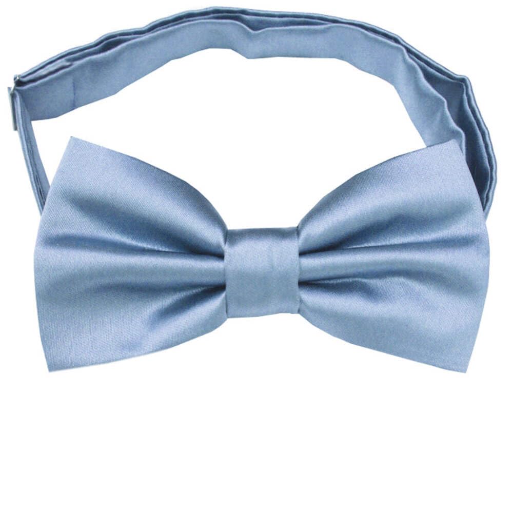 Texture Ties Men's Blue Dusty Bow Tie
