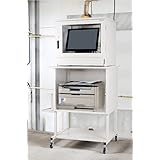 防塵ラック PCケース プリンター パソコン本体 サーバー 台車 ラック ワゴン 工場使用可 排熱 ホコリ メーカー直販 頑丈 セイテック 防塵ラック専用スタンド Tidy Stand HL G グレー