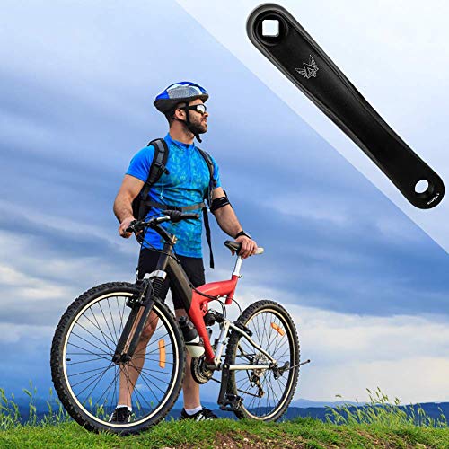 Bras De Manivelle Gauche En Alliage D’aluminium – 152 Mm, Pour Vélo Route Ou Pliant – Forme Carrée, Solide Et Léger