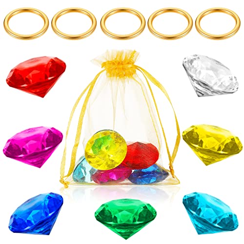 ZCYSRLQIN 12 Pcs Gold Round Ring Set Acrylic Diamond Gemstone Jewelry Alloy Party Hunting Cake Ornament Blue Hedgehog Power (Classical 0.63 x 0.79 inches) by ZCYSRLQIN - Used condition - US$8.99