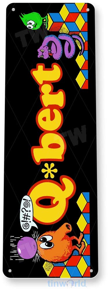 Targa In Metallo Vintage Saraheve Dig-Dug - Decorazione Da Parete Per Sala Giochi, 20x30 Cm - 2