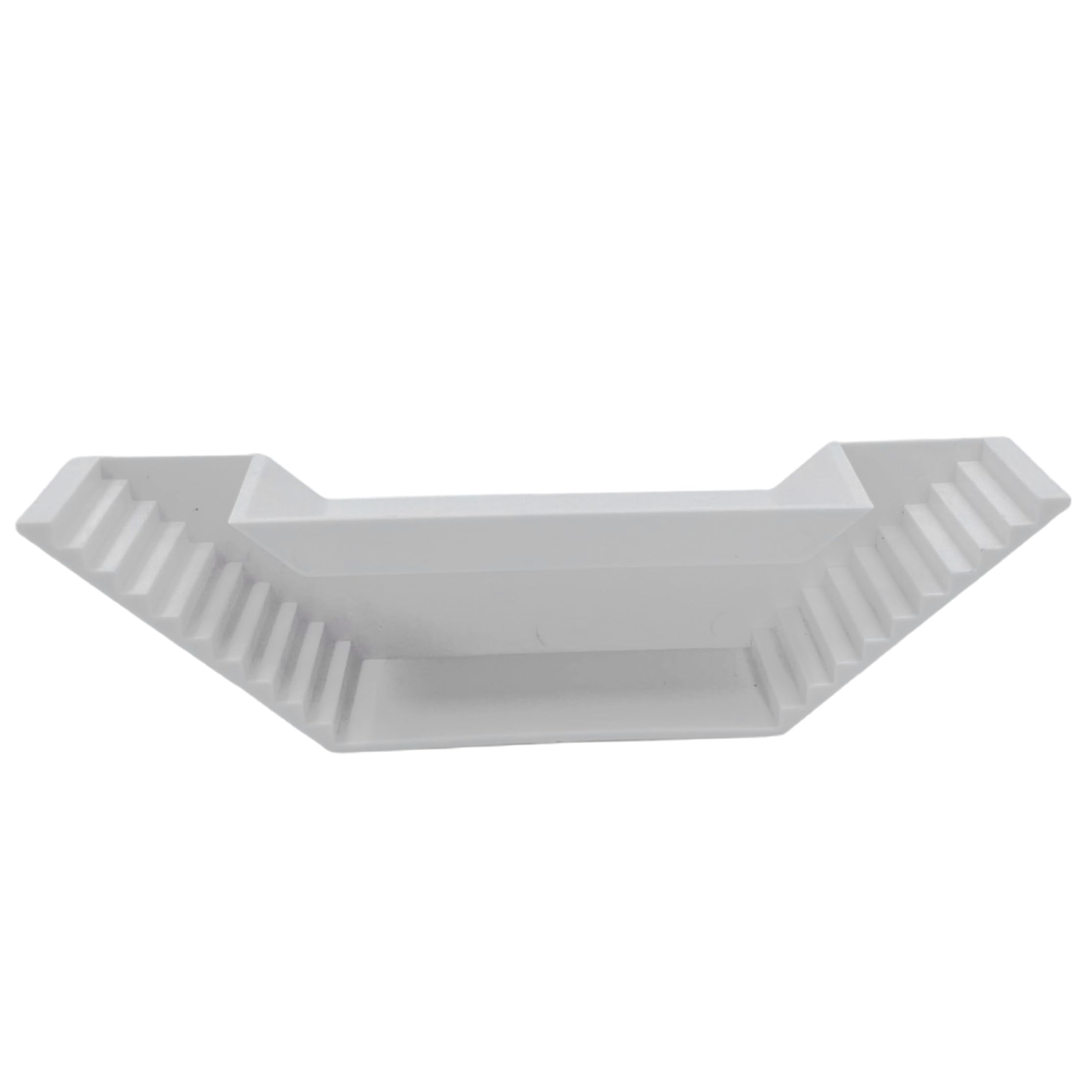 Ameble Plastic Aquarium Tunnel Cave with Ladder Structure, Fish Tank Hideout for Shrimp & Small Fish, Betta Tunnel, Tank Decor, Hiding Spot, White