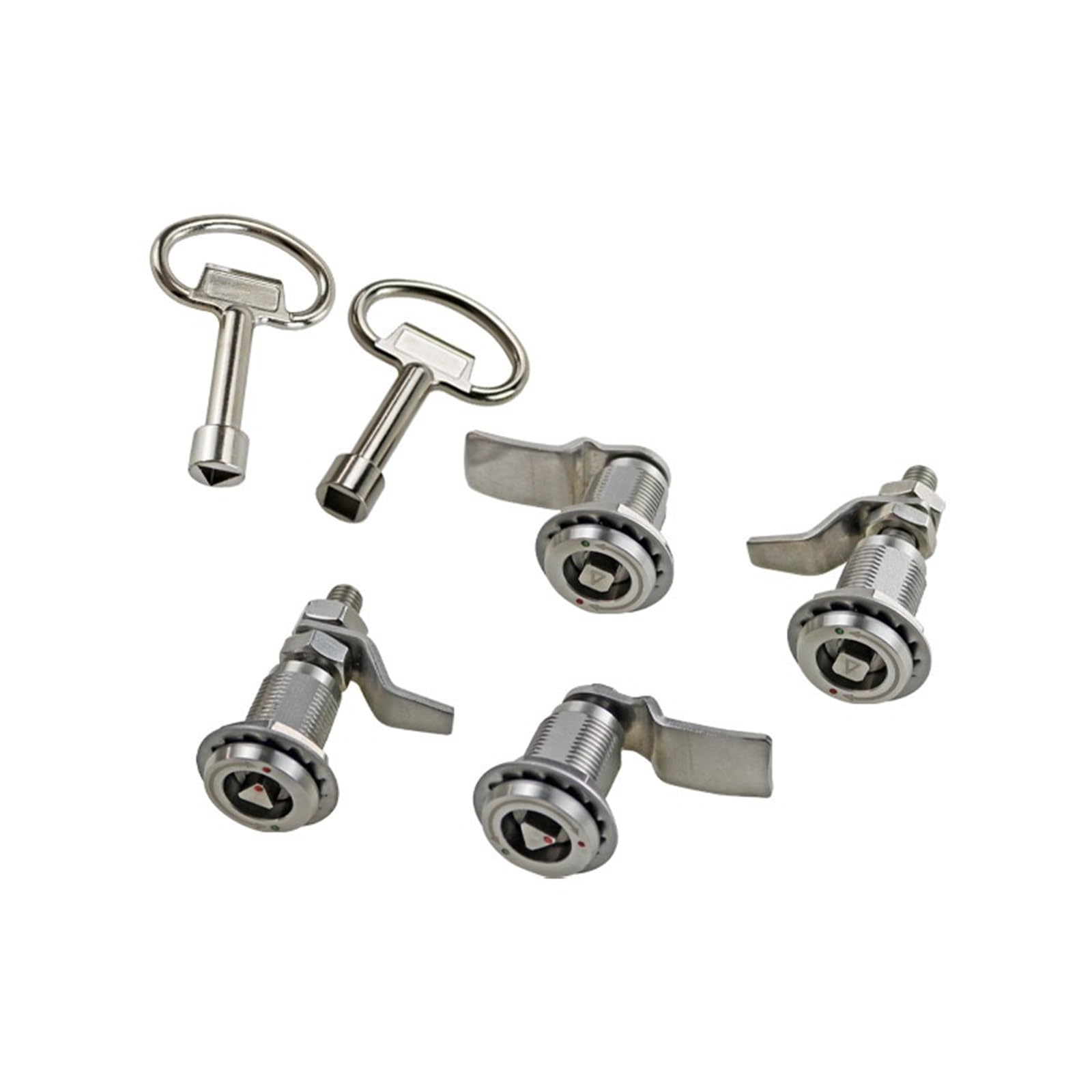 Ntbpeyzvqf Adjustable-3 Cylindrical Tongue Lock Electrical Cabinet Industrial Equipment Standard Chassis Iron Box Door 1Pcs(Adjustable-3)