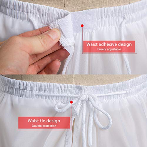 Hoop Skirt Full A-line Bridal Dress Gown Slip Petticoat for Wedding Dress Crinoline Underskirt Ball Gown3