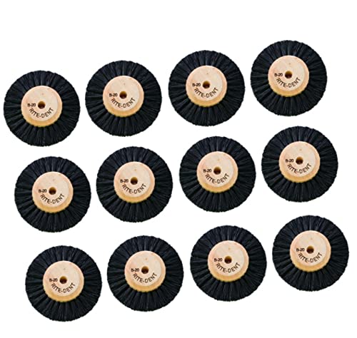 Laboratory Lathe Round Bristles Polishing Brush B20 Wood Center