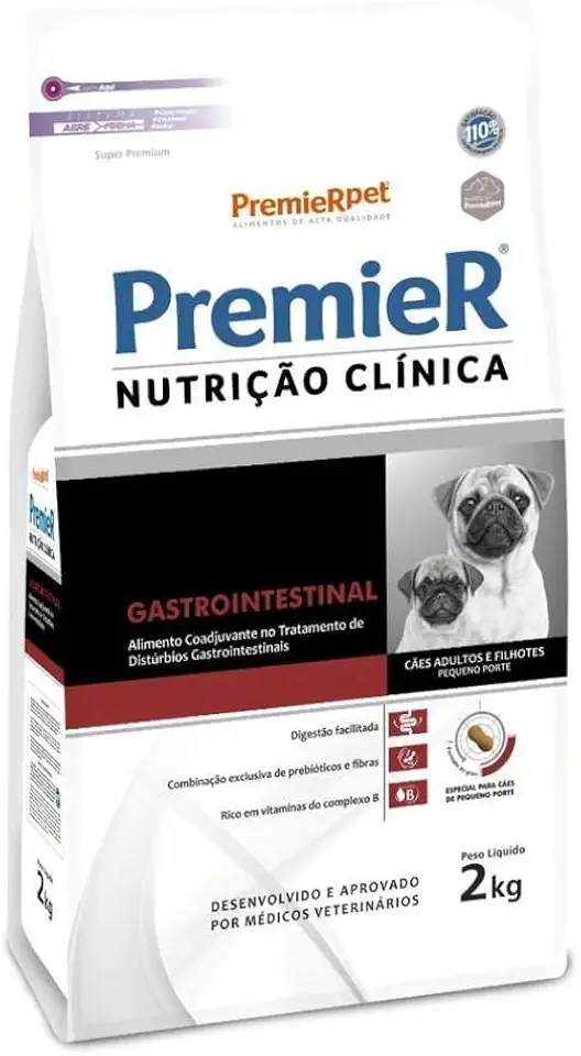 PREMIER CAES GASTROINTESTINAL PEQ PORTE 2KG
