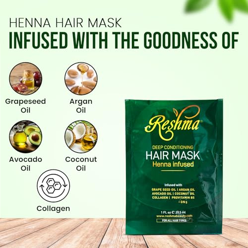 Reshma Beauty 000301 Deep Conditioning Hair Mask |Hair Treatment Infused With Collagen & Pro-Vitamin B5 thumb #7