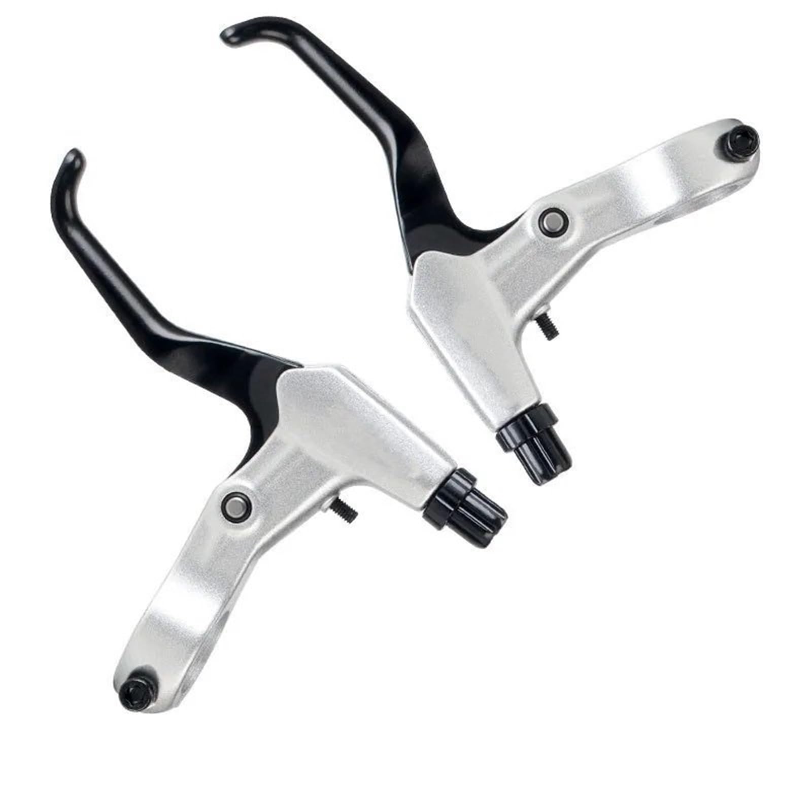 AIQWOJD Bike Rear Brake Drum Bike Brake Rear Drum FR5 Aluminum Alloy Bicycle Brake Handle Grips for MTB Road Bike Colorful Brake Levers Brake(Sliver)