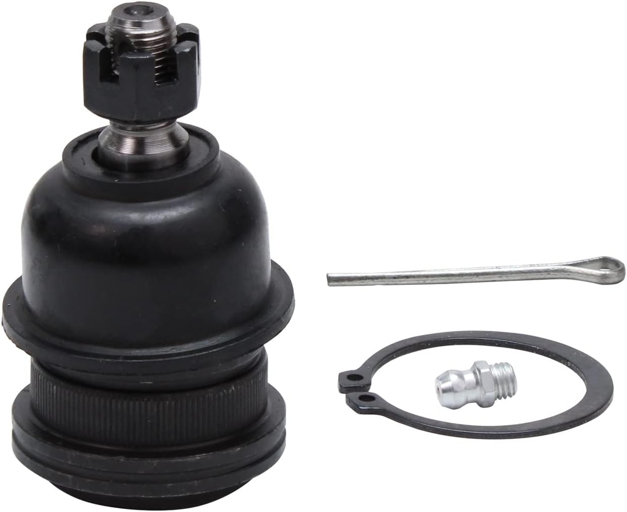 Detroit Axle - Front 6pc Suspension Kit for 2001-2006 Hyundai Elantra, 2003-2008 Tiburon, 2005-2009 Kia Spectra Spectra5, 2 Lower Ball Joints 4 Tie Rods Replacement