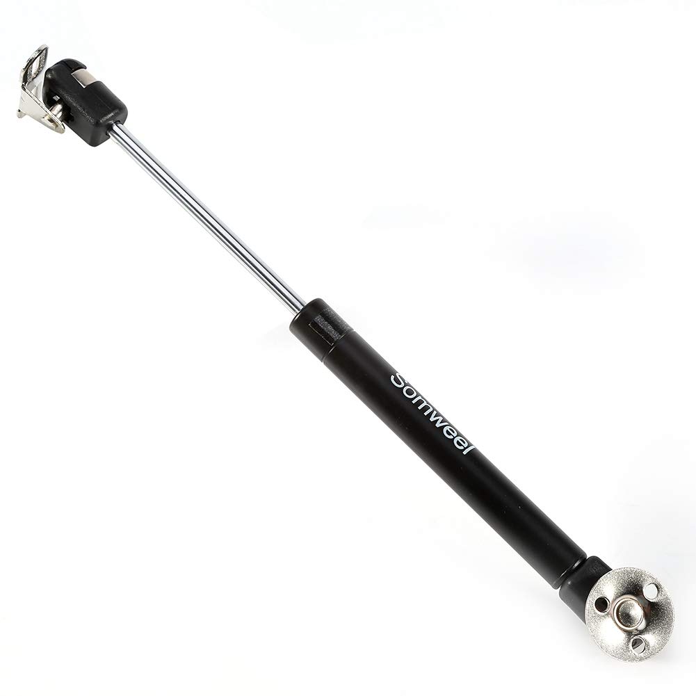 HEEPDD Türlift-Pneumatikunterstützung, Praktische Drehbare Türlift-Pneumatikunterstützung, Multifunktionale Hydraulische Gasfederstrebe für Küchenschrank-Scharnierhalter (Black)