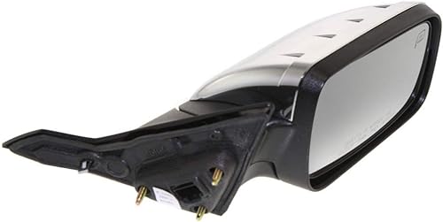Miniatura 7 de Para Mercury Sable 2008 2009 Espejo de puerta lateral del conductor  Potencia  Calentado  Plegado manual  Con memoria y luz de charco  Cromo