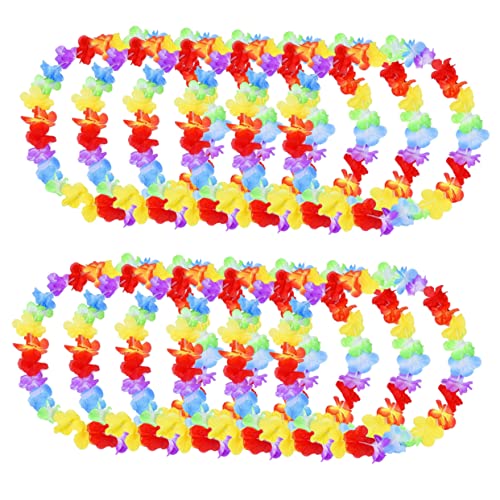 Guirlandes Hawaïennes Décoratives Amosfun multicolores et ultra légères