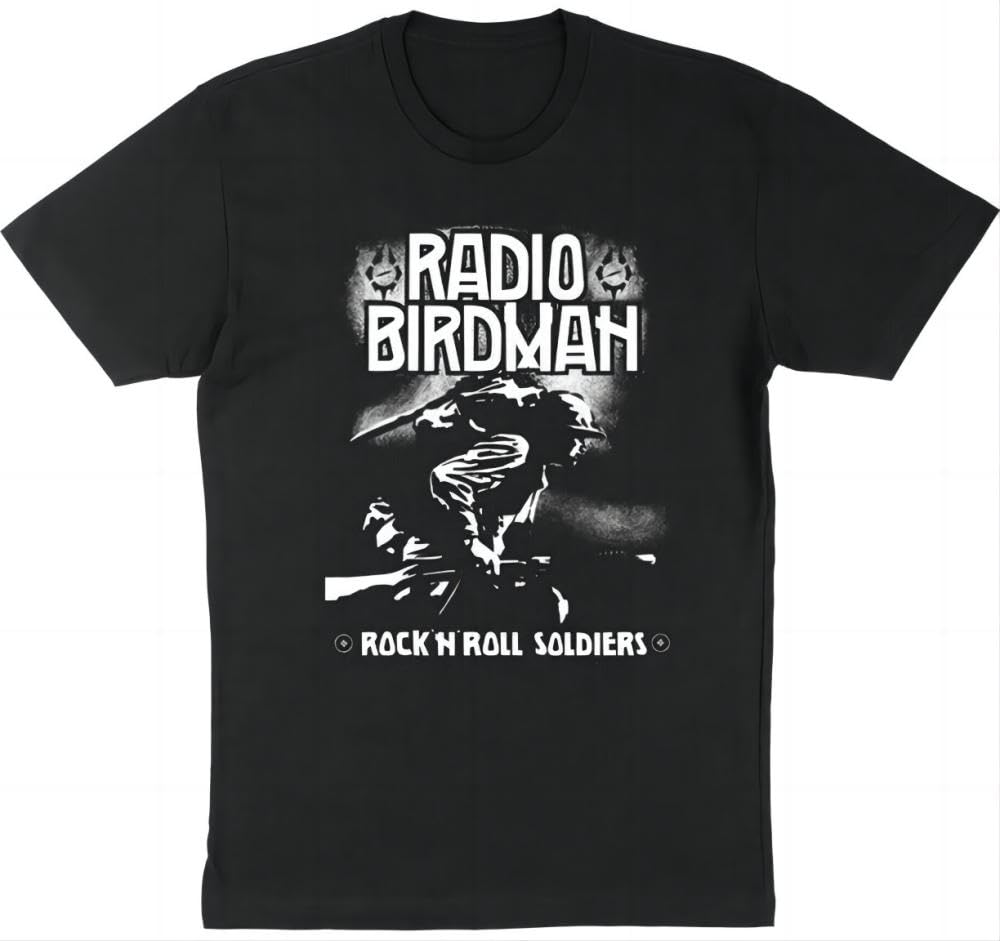 Radio Birdman - Rock & Roll Soldiers - T-Shirt - - ONLY Black 3XL