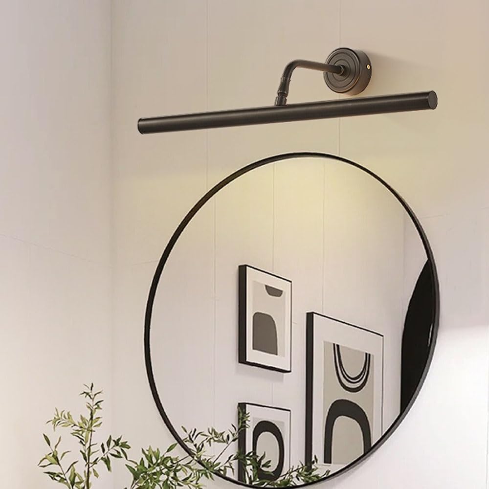 Wandleuchter, dekorative schwarze Metall-Langstreifen-Beleuchtung für Flur, Bibliotheken, Kunstgalerien, Schminktischbeleuchtung, moderne Beleuchtung