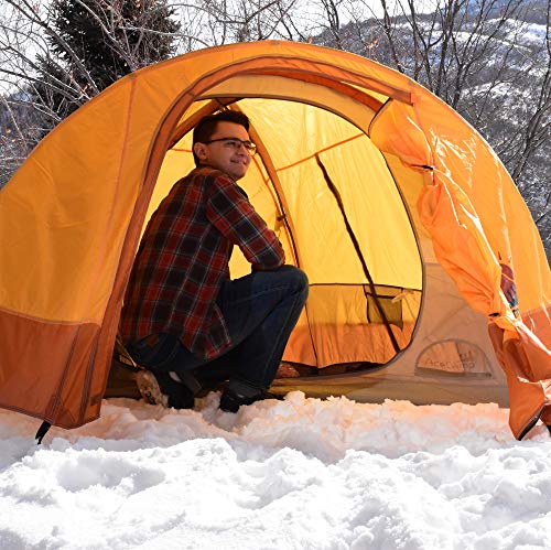 AceCamp Horizon 3-Person Tent, Portable Waterproof Camping Tent for Three People, Outdoor Easy Setup Tent, Giant Vestibules, Gear Loft & Storage Pockets, 3 Man Tent