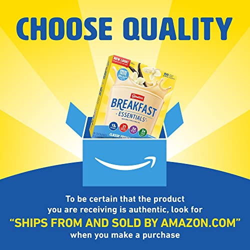 Carnation Breakfast Essentials Powder Drink Mix, Classic French Vanilla, 10 Count Box Of Packets (Pack Of 6) (Packaging May Vary) #TOP3