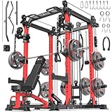 Power Rack Power Cages Multi-Function Squat Rack...