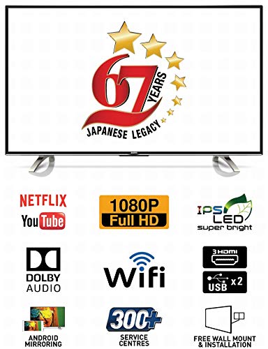 Image of Sanyo 108 cm (43 Inches) Full HD IPS LED Smart TV XT-43S8100FS (Black)