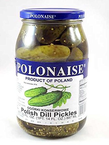 Polonaise Polish Dill Pickles Pack Of 4 Jars (17.3 Fl Oz) #TOP20