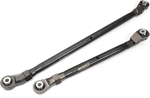 Dirección de aleación de precisión modelo RC y eslabones Panhard diseñados para la oruga axial SCX6