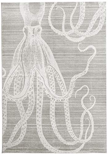 nuLOOM Thomas Paul Octopus Area Rug, 10' x 14', Gray