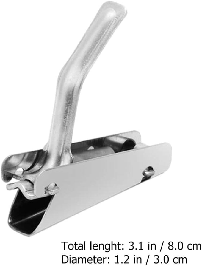 Hemoton 2pcs Stainless Steel Nut Shell Cracker Pistachio Sheller Sunflower Seeds Peeler Walnut Pine Sheller: Home & Kitchen