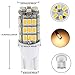 PESIC 20x T10 921 192 194 Wedge RV Trailer 42-SMD LED Super Bright 3500K Warm White Car Backup Reverse Interior Light Bulbs