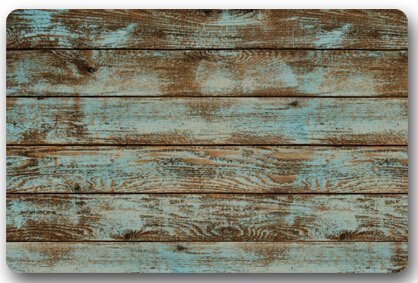 Siuwud Rustic Old Barn Wood Door Mats Cover Non-Slip Machine Washable Outdoor Indoor Bathroom Kitchen Decor Rug Mat Welcome Doormat - 23.6