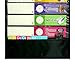 Daily Schedule Pocket Chart， Black Class Schedule with 26 Cards, 13+1 Pockets. 13 colored + 13 blank double-sided reusable Cards, Easy Over-door Mountings included. (13” x 36”)