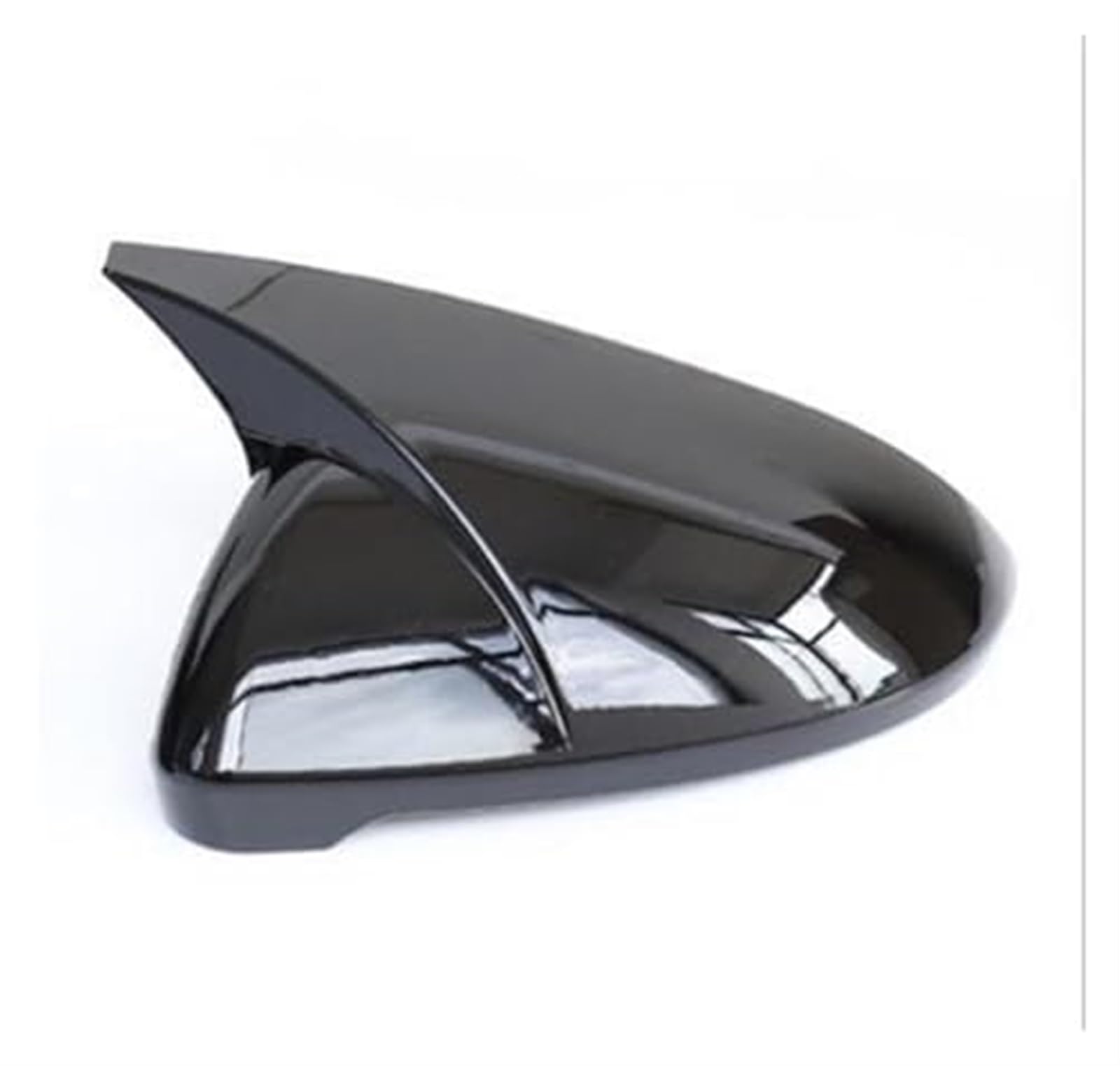 2 pezzi copri specchietti laterali neri lucidi, for Golf, 7 MK7 7.5 GTD R GTI, for Touran, LE, for Golf, copri specchietto retrovisore, parti di ricambio for specchietti laterali tappo di cope