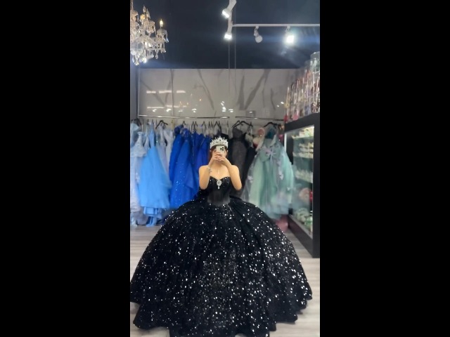 black dress with purple accessories Black Purple Tube Top Sleeveless Blowknot Ruffled Gothic Lolita Tiered Dress main image 1