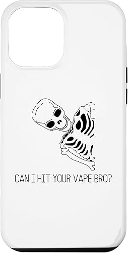 Miniatura 10 de Funda de regalo para iPhone 11 Can I Hit Your Vape Bro Funny Skeleton Vaping