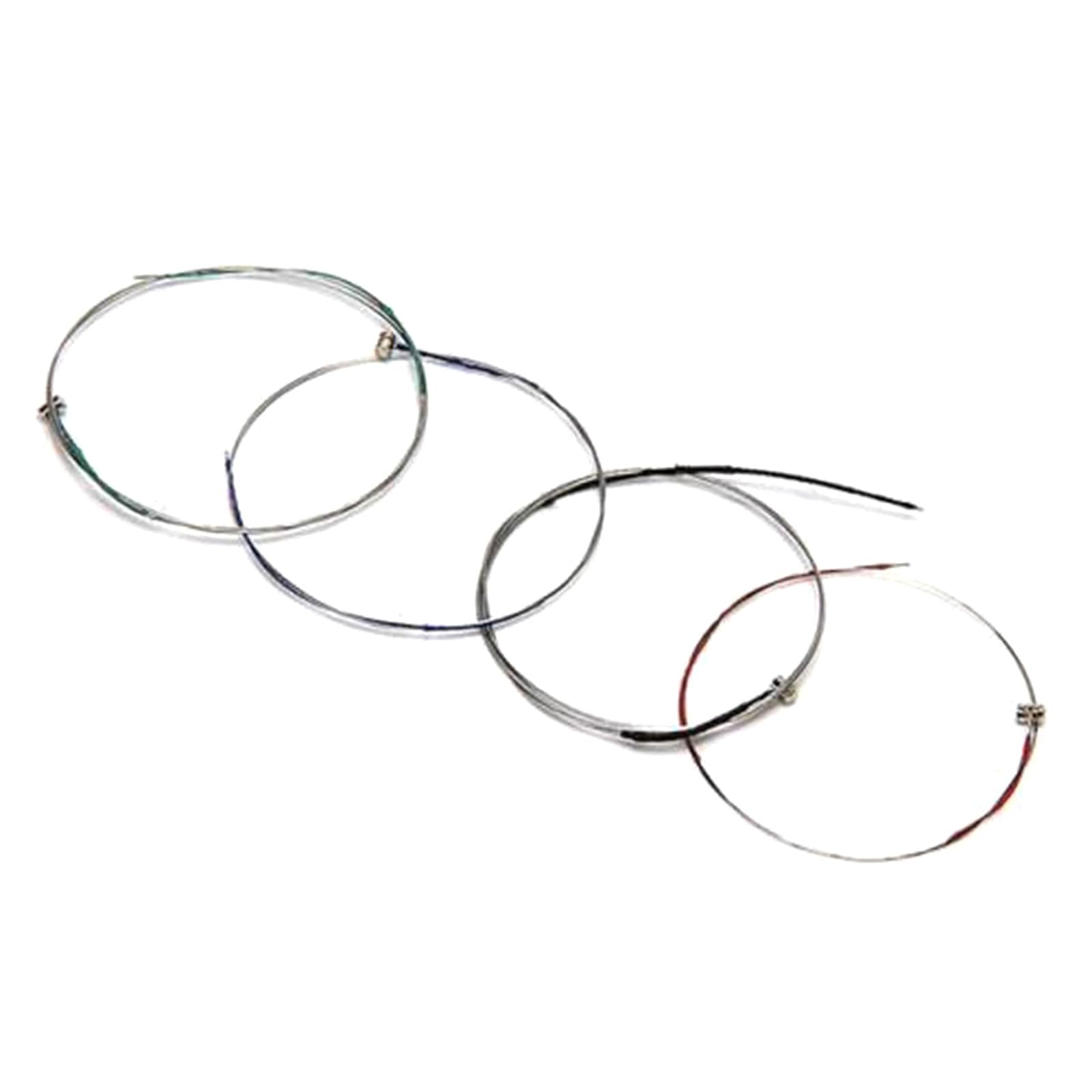 WEISUYUUS 4pieces Violin Strings Universals Full Set EADG Universals String Steel Cores Violin String for 3/4 & 4/4 Violin Instrument