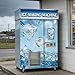 Commercial Ice Vending Machine – High Capacity Automatic Ice Maker for Gas Stations & Convenience Stores, Self Service with Smart Payment System, Stainless Steel Outdoor Kiosk, for Business Owners