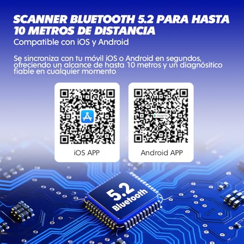 Scanner OBD2 Bluetooth 5.2 Sparco para Diagnóstico de Coche en iOS y Android 4