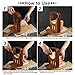 BUZIFU Cortador de Pan de Molde Ajustable Rebanadora de Pan Plegable de...