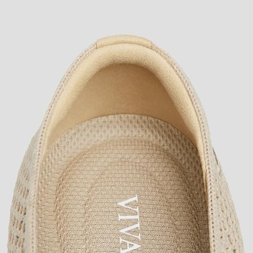 Image of VIVAIA Women's Margot Mary Jane Square-Toe Ballet Flats