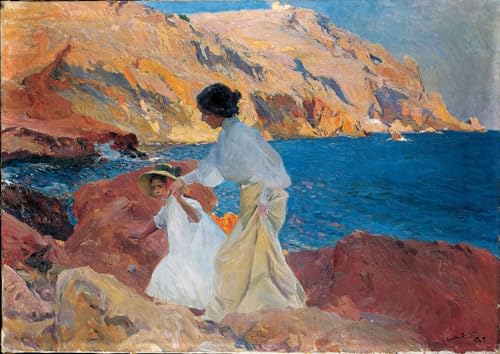 Cuadro de Sorolla Clotilde ed Elena para llenar de luz mediterránea las paredes de casa
