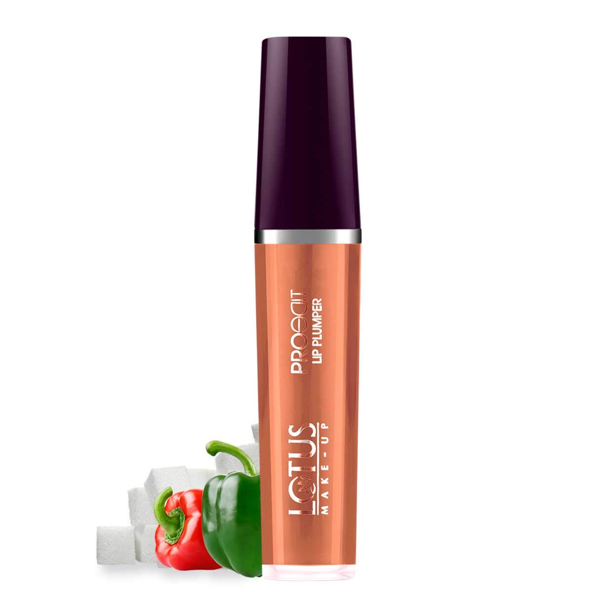 Lotus Herbals Color Cosmetics Proedit Lip Plumper Toasted Almond Lp11 (Matte) - Image 2 thumbnail