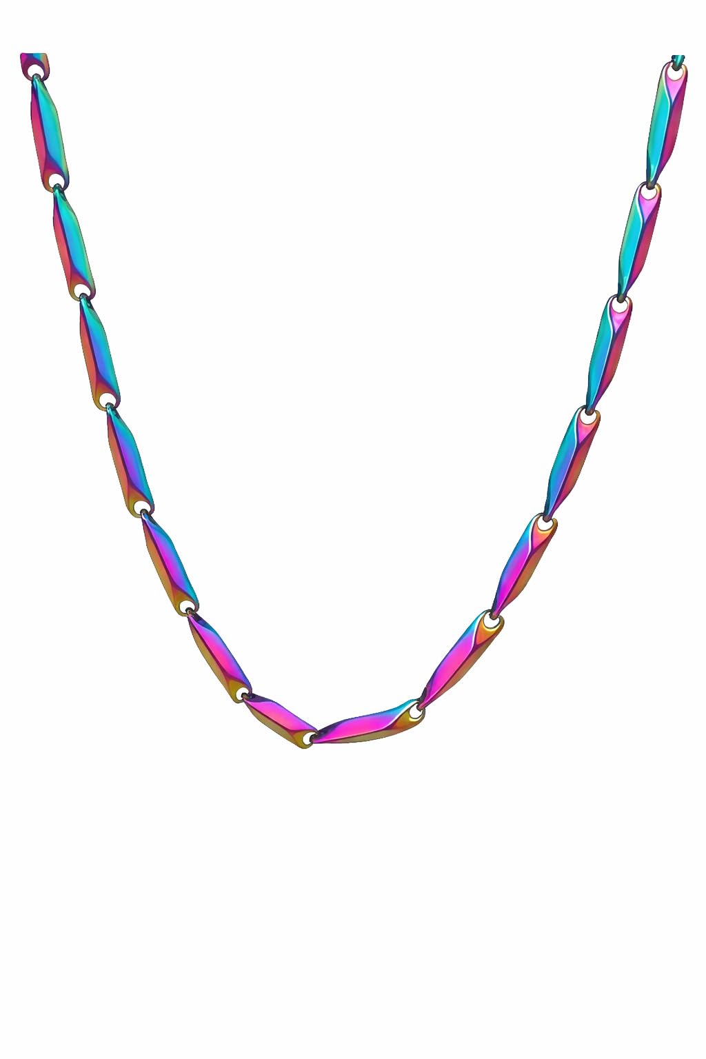 Stainless Steel Rice Chain Necklace for Men and Boys | Chain For Men Boys Love Gifts Mens Jewellery For Men Boys Girls For Husband Unisex Chains-image-15